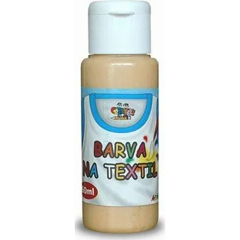 Speciální výtvarná barva Barva na textil 60 ml - zlatá