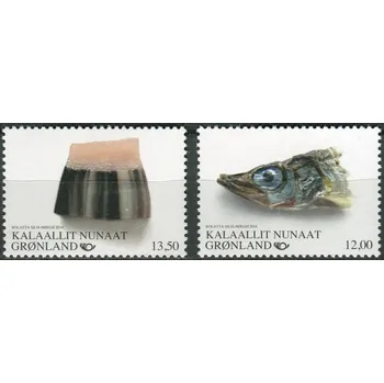 Poštovní známka (2016) MiNr. 724 - 725 ** - Grónsko - SEVER: Severská kultura jídla