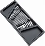 TONA EXPERT E194938 12dílná sada ráčnových očkoplochých klíčů v modulu