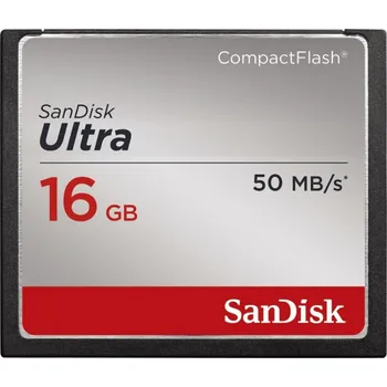 Paměťová karta SanDisk Ultra Compact Flash 16 GB (SDCFHS-016G-G46)