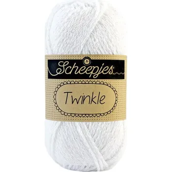 Příze Příze Scheepjes Twinkle bílá