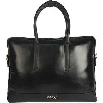Dámská černá hladká kabelka NOBO 1180 (Moderní dámská kabelka NOBO)