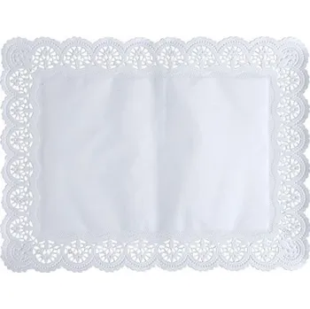 prostírání Prostírání papírové krajkové 30 x 40 cm (100 ks)
