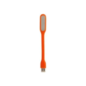 Lampička Aligator USB LED lampička s ohebná oranžová