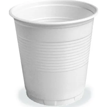 Jednorázové nádobí Kelímek bílý 0,1 l -PS- (pr. 57 mm) (80 ks)