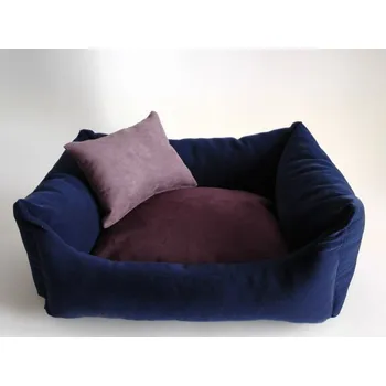 Pelíšek pro psa DELUXE Pelíšek pro psa - granát - tmavý / švestka / tmavý vřes