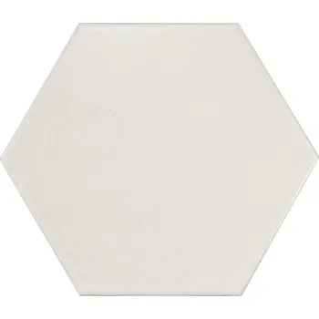 Stavebniny Hexatile Blanco mate - dlaždice šestihran 17,5x20 bílá 20339