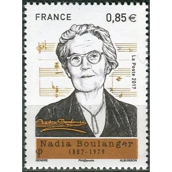 Poštovní známka Post France (2017) MiNr. 6821 ** - Francie - 130. narozeniny Nadia Boulanger