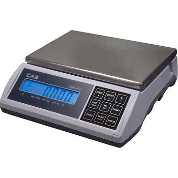 Průmyslová váha CAS ED-H, 3kg/0,1g, 306mmx222mm Počítací váha s dvojím rozsahem a vysokou přesností