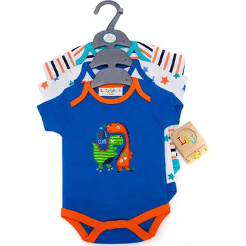 Lili & Jack Kojenecká body chlapecké dinosaurus sada 3 kusů Velikost: 62