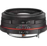 Pentax 70 mm f/2.4 DA HD Ltd. černý