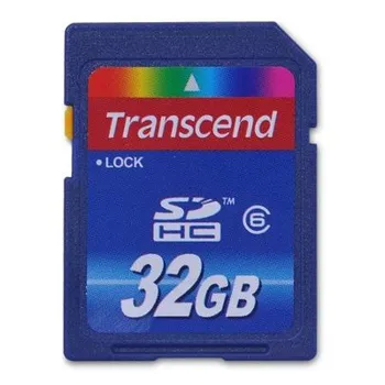 Paměťová karta Transcend SDHC 32GB Class 6