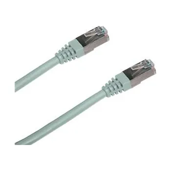 Síťový kabel Datacom 1586 patch FTP CAT5E, 10m, šedý