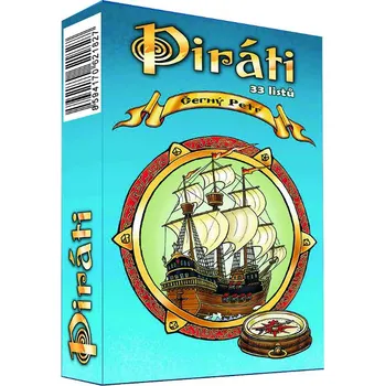 Pexeso Karty Černý Petr Piráti 931561