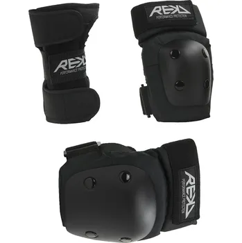 Sada chráničů Rekd - Dětská sada chráničů - Junior Heavy Duty Black Velikost: M