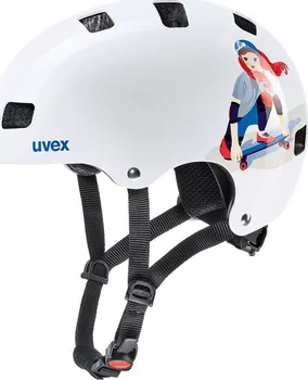 Helma na in-line Uvex Kid 3 White skate 2018