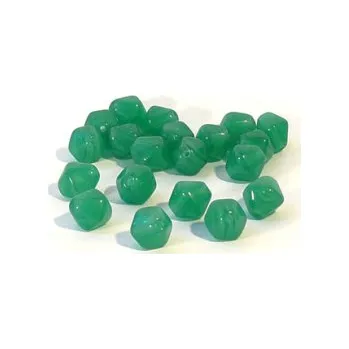 Dětské navlékací korálky Skleněný korálek - bójka (20 ks)