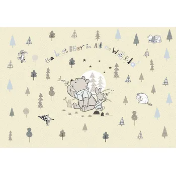 Fototapeta Dětská fototapeta Medvídek Pú je nejlepší 8-4024 Winnie Pooh Best Bear Disney / Obrazové tapety a fototapety na zeď Komar (368 x 254 cm)