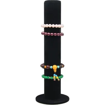 Šperkovnice Stojánek, stojan, dekolt na náramky černý sloup (A31B)
