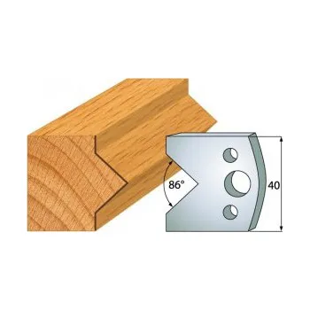 Fréza IGM profil 034 - pár nožů 40x4mm SP F026-034