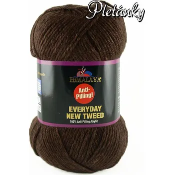 Himalaya Příze Everyday New Tweed 75110 - hnědá