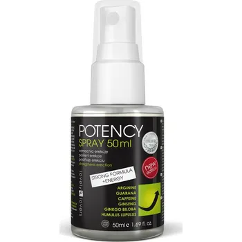 Intimní sprej Potency Spray Strong Formula + Energy 50ml - Lovely Lovers