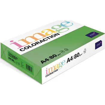 Kancelářský papír Papír kancelářský A4/100 ks tm. zelený 80g, 393506 Antalis