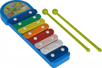 Hudební nástroj pro děti Simba MMW Xylofon modrý 8 kláves