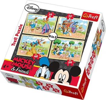 Puzzle Trefl Puzzle Mickey 4 v 1