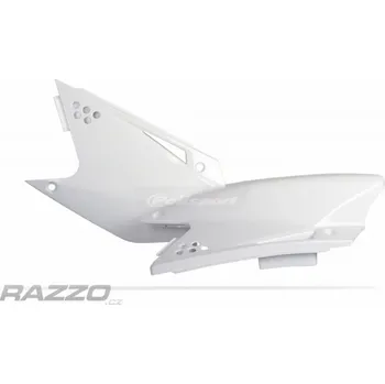 Polisport boční tabulky Kawasaki KX250F 06-08 Bílá