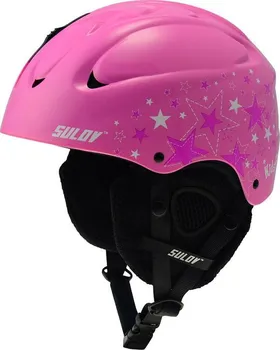 lyžařská helma Sulov Kidsfun růžová