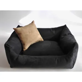 Pelíšek pro psa DELUXE Pelíšek pro psa - grafit / grafit / cappuccino