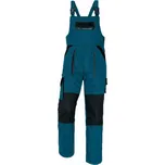 Červa Max kalhoty s laclem zelené/černé