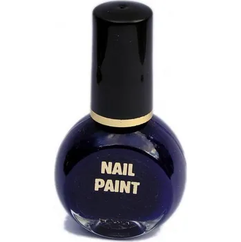 Lak na nehty Lak na razítkování, tmavě modrý 10ml