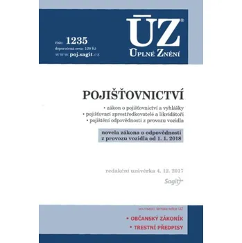 Recenze ÚZ 1235: Pojišťovnictví, pojištění odpovědnosti z provozu vozidla 2018