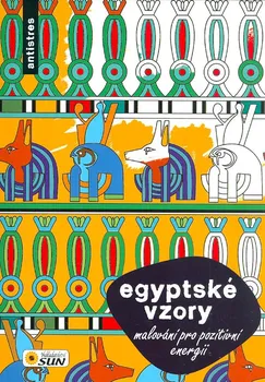 Antistresové omalovánky Egyptské vzory: Malování pro pozitivní energii - Sun