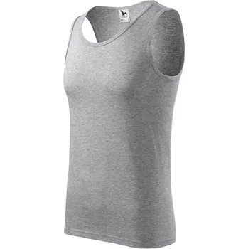 Pánské tílko MALFINI Tílko CORE MAN 160g, různé barvy Velikost L tmavě šedý melír