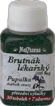 Přírodní produkt MedPharma Brutnák lékařský 205mg + pupalka