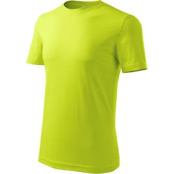 pracovní tričko MALFINI Triko CLASSIC NEW MAN 145g, různé barvy Velikost XXL limetkové