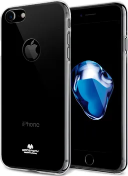 Pouzdro na mobilní telefon GOOSPERY Mercury Clear Jelly pro iPhone 7 plus průhledné