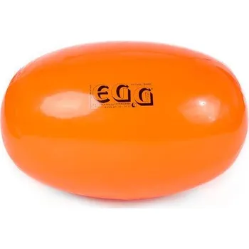 Gymnastický míč Ledragomma Egg Ball standard 55 x 85 cm oranžový