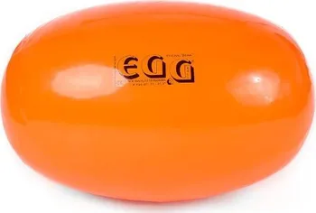 Gymnastický míč Ledragomma Egg Ball standard 55 x 85 cm oranžový