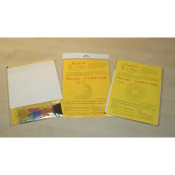 kreativní sada Radost v písku Mini sada VELKÁ (A4 nebo 21x21cm) - Barevné pískování obrázků Varianta: Jednorožec