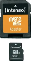 Intenso microSDHC 32 GB Class 4 + SD adaptér (417176)
