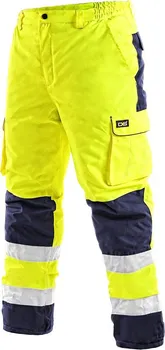 montérky CXS Cardiff zimní žluté/modré kalhoty