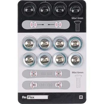 Příslušenství na snowboard Burton M6 Hardware Replace silver 2017/18