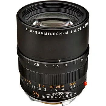 Objektiv Leica 75 mm f/2 ASPH APO-SUMMICRON-M