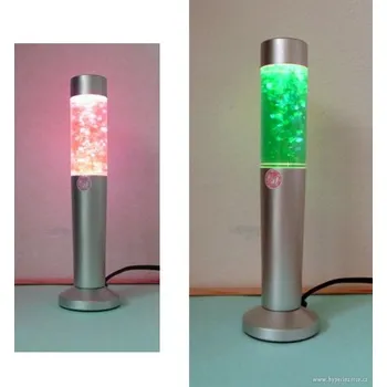 Gadget Lávová lampa s třpytkami: růžová