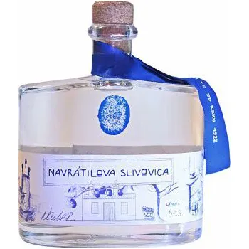 Pálenka Navrátilova slivovica 0,5l 50% (holá láhev)