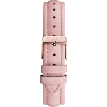 Řemínek na hodinky Rosefield Pink Leather Bowery strap Rose gold
